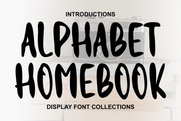 Alphabet Homebook: A Script Font for Editorial Design