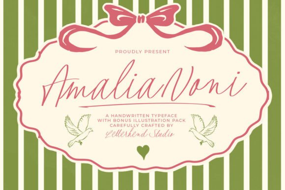 Amalia Noni Font: Vintage Charm for Crafters