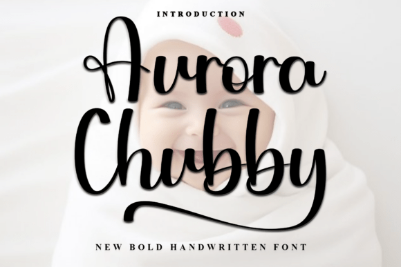 Aurora Chubby: A Friendly Typeface for Digital Design