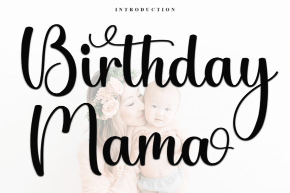 Birthday Mama Font Review for Web Designers