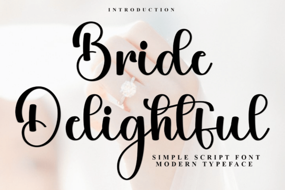Bride Delightful Font for Scroll-Stopping Content