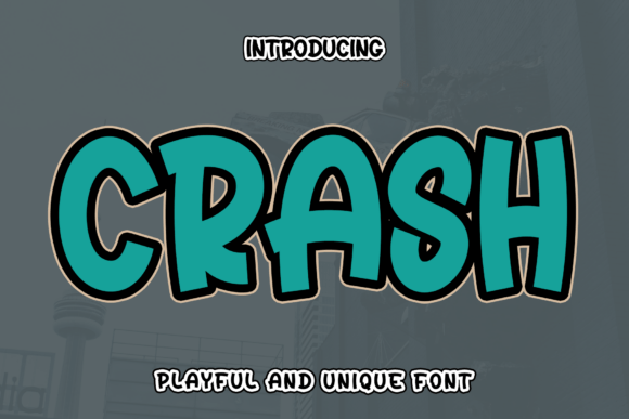 Crash: A Handwritten Font for Editorial Design