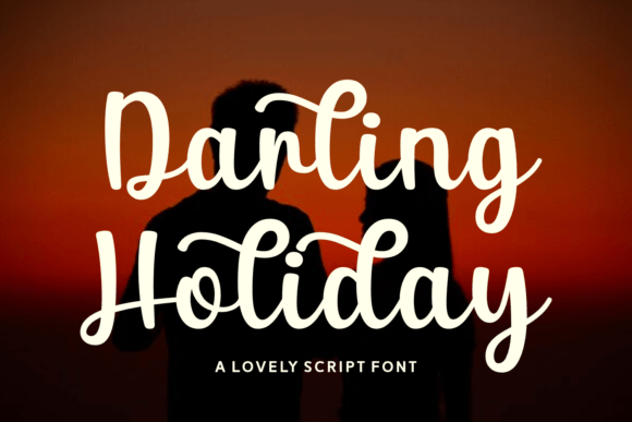 Darling Holiday: A Script Font for Marketers