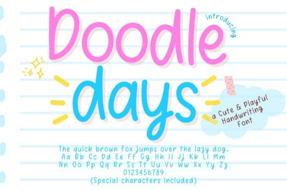 Doodle Days Font: A Playful Web Design Choice
