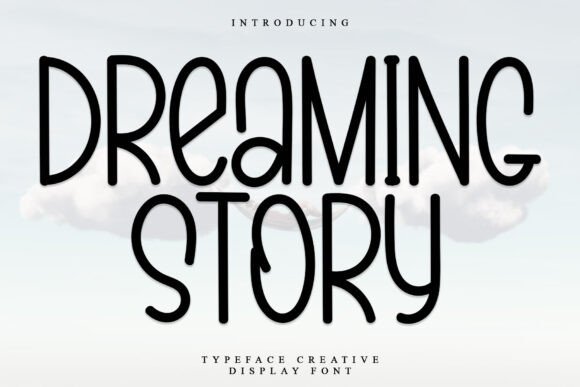 Dreaming Story: A Handwritten Font for Editorial Design
