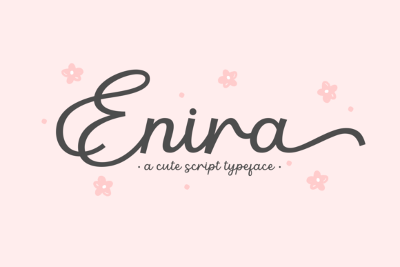 Enira Typeface: The Perfect Script Font for Crafters