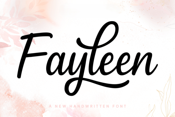 Fayleen: A Handwritten Font for Makers