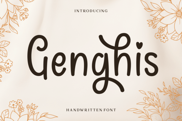 Genghis Font: A Whimsical Typeface for Campaigns
