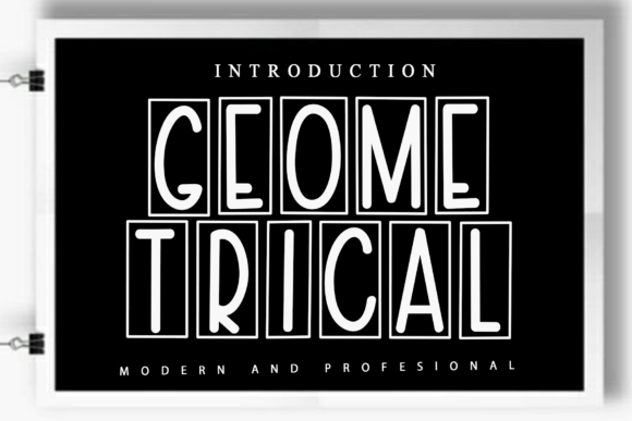 Geometrical: A Playful Script Font for Web Design