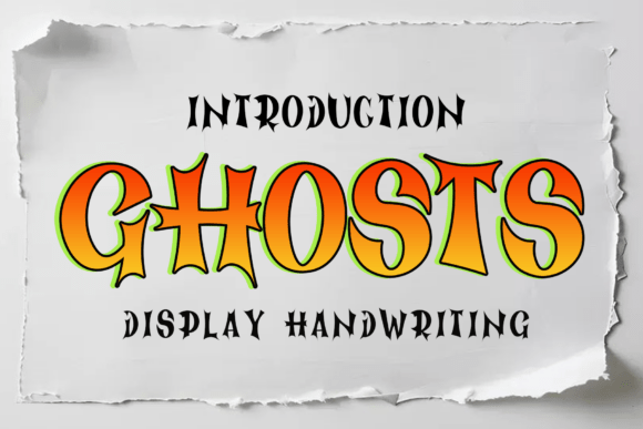 Ghosts Font: A Sweet Typeface for Romantic Branding