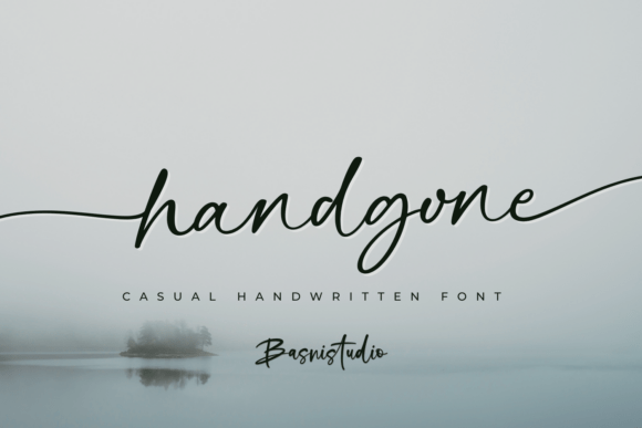 Handgone: A Warm Handwritten Font for Branding