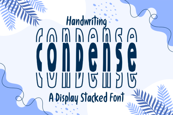 Handwriting Condense Stacked: A Typeface for Modern Editors