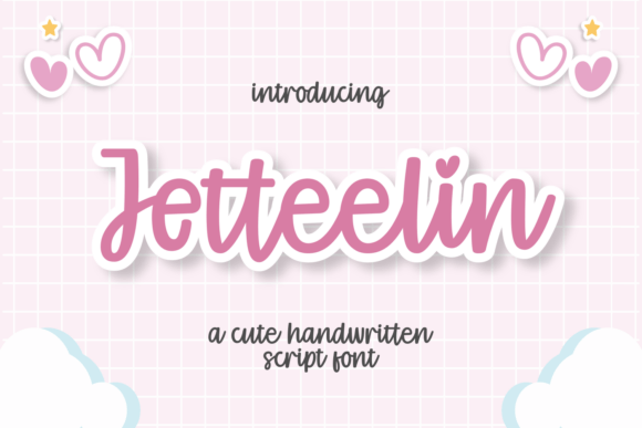 Jettelin: A Playful Handwritten Font for Friendly Brands