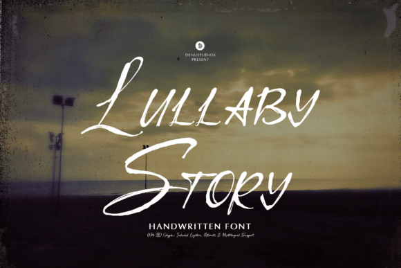 Lullaby Story Font for Web Design