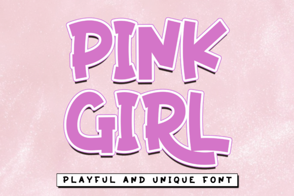 Pink Girl: The Handwritten Font for Bold Branding