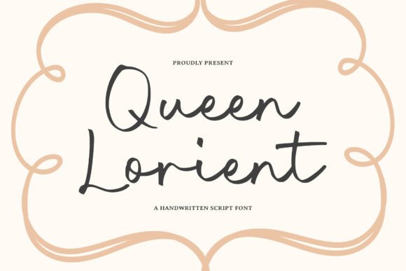 Queen Lorient: A Handwritten Font for Elegant Editorial Design
