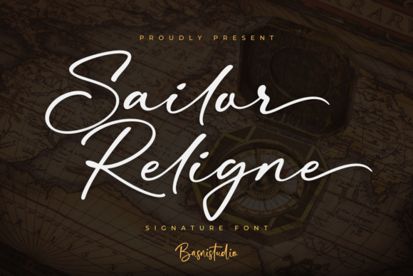 Sailor Religne: A Handwritten Font for Branding