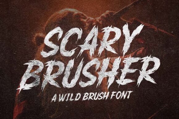 Scary Brusher Font: A Bold Choice for Branding