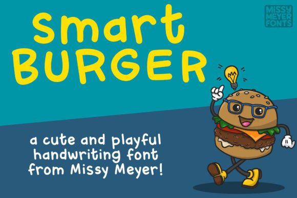Smart Burger: A Handwritten Typeface for Editorial Warmth