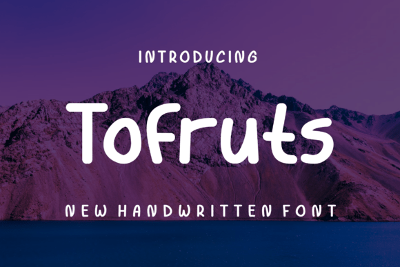 Tofruts: A Bold Display Font for Web Design
